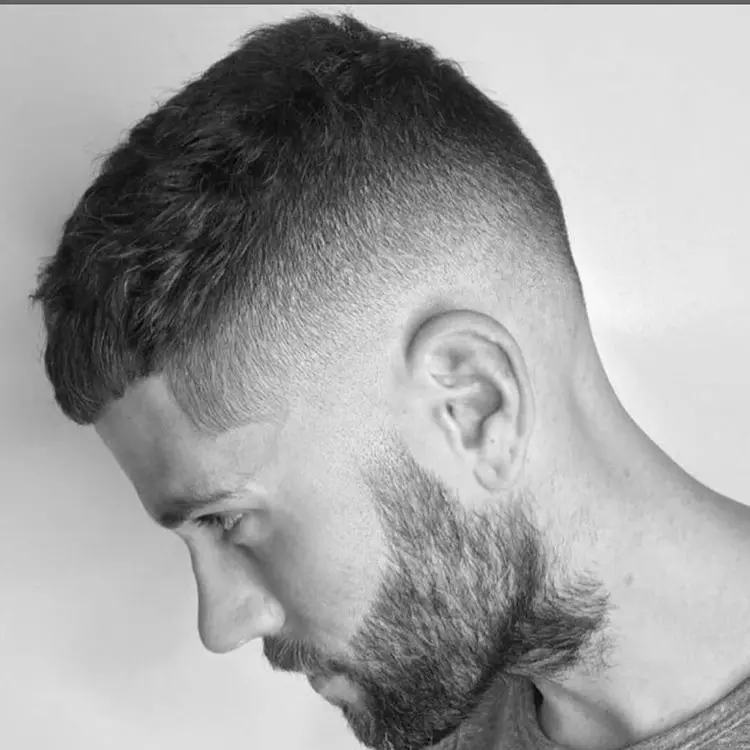 taper fade haircut for white men